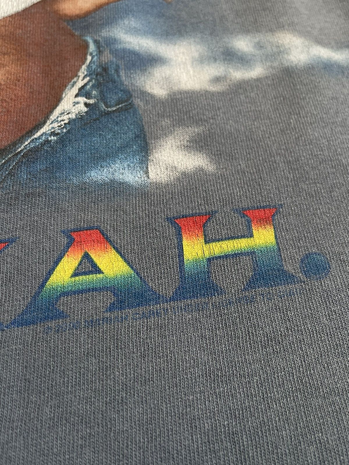 Vintage Vintage Y2K 2000’s Mariah Carey Rainbow Giant Tour T Shirt Size US L / EU 52-54 / 3 - 6 Thumbnail