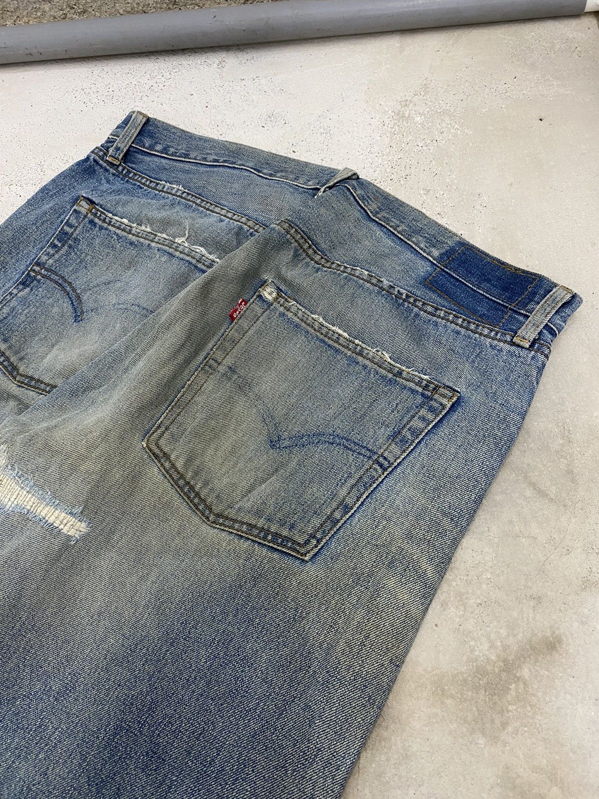 Levi's Vintage 90s Levis 501 Japan Selvedge Button Fly J09 Distress Size US 34 / EU 50 - 13 Thumbnail