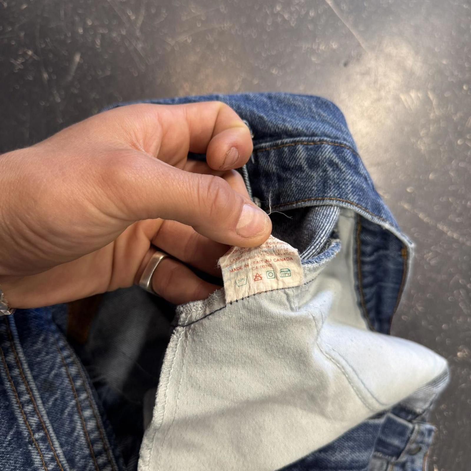Levi's × Vintage Vintage 1980s Levi Orange Tab Jeans Size US 37 - 8 Thumbnail