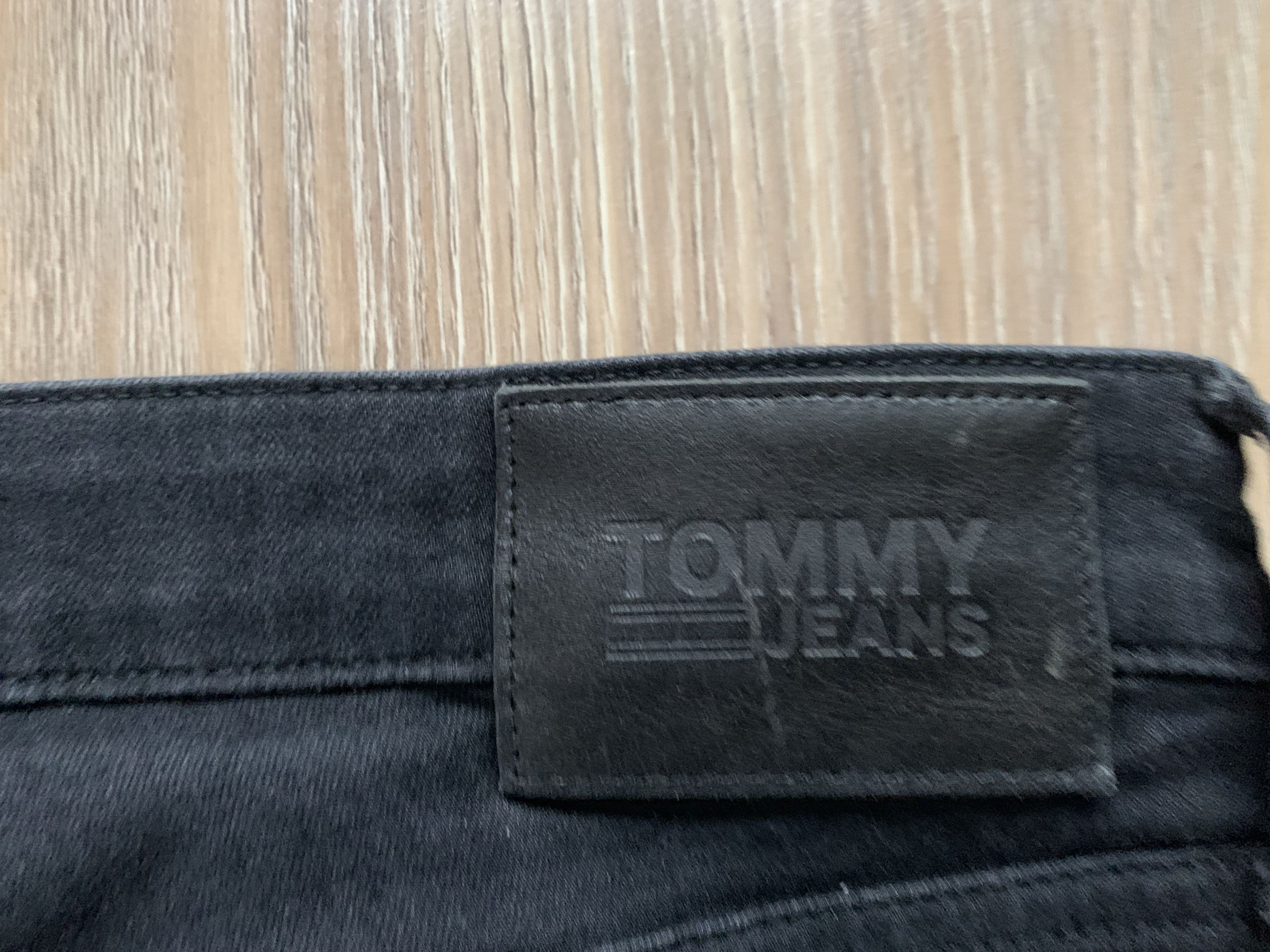 Denime Tommy Hilfiger Scanton Slim Black Stretch Jeans Size US 36 / EU 52 - 7 Thumbnail