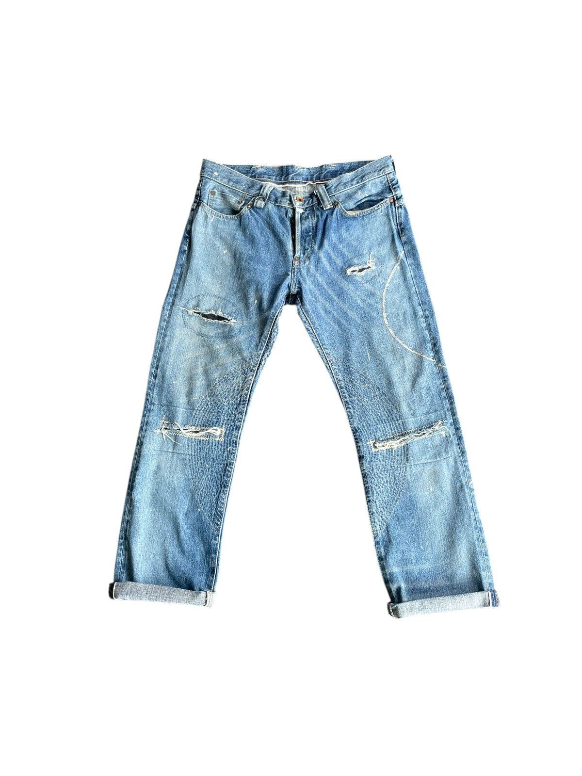 Japanese Brand Japan Unknown Brand Selvedge Denim Size US 34 / EU 50 - 1 Thumbnail