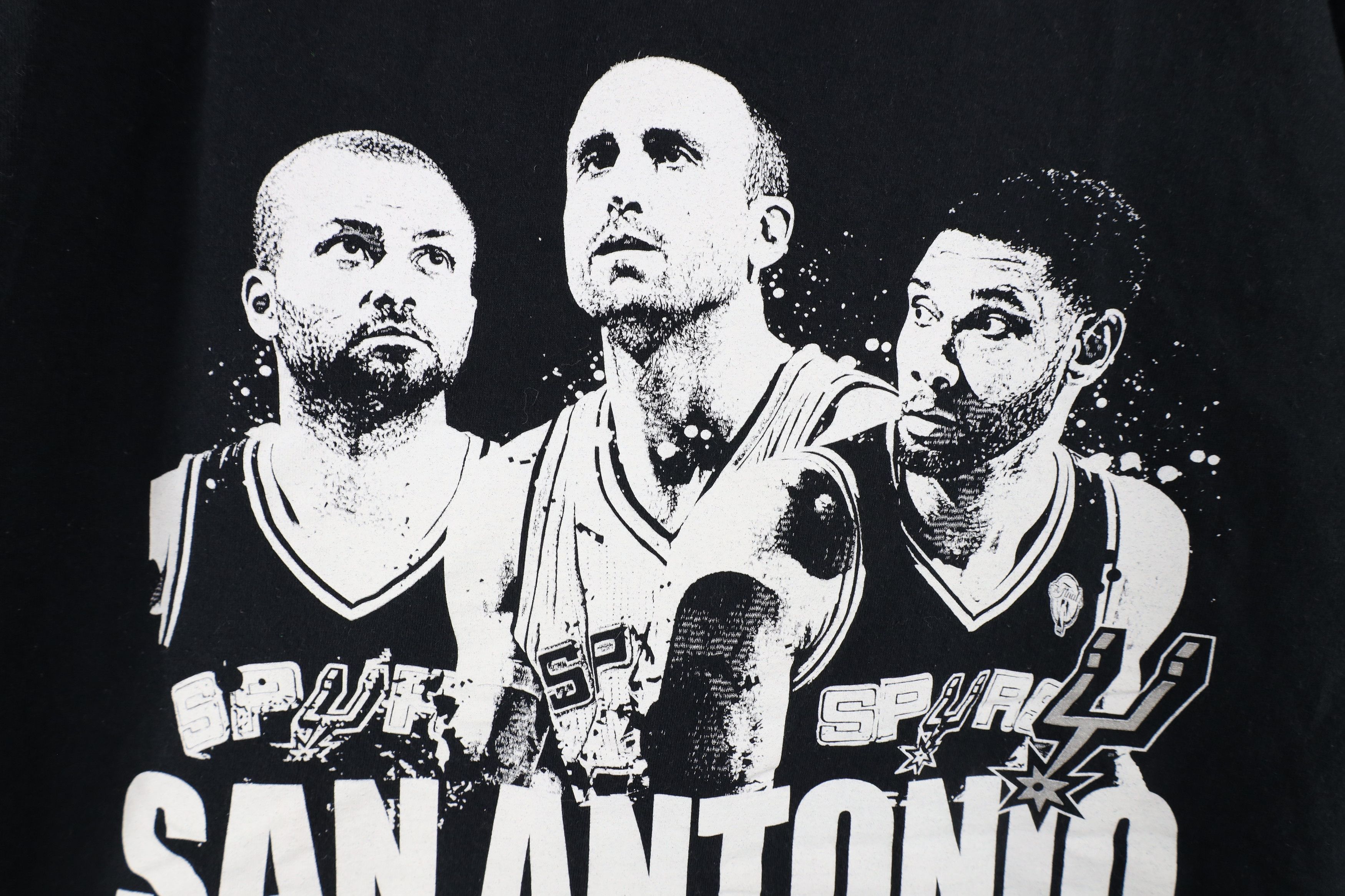 Adidas × Vintage Vintage Y2K Adidas Spurs Parker Ginobili Duncan T-Shirt Size US M / EU 48-50 / 2 - 6 Thumbnail