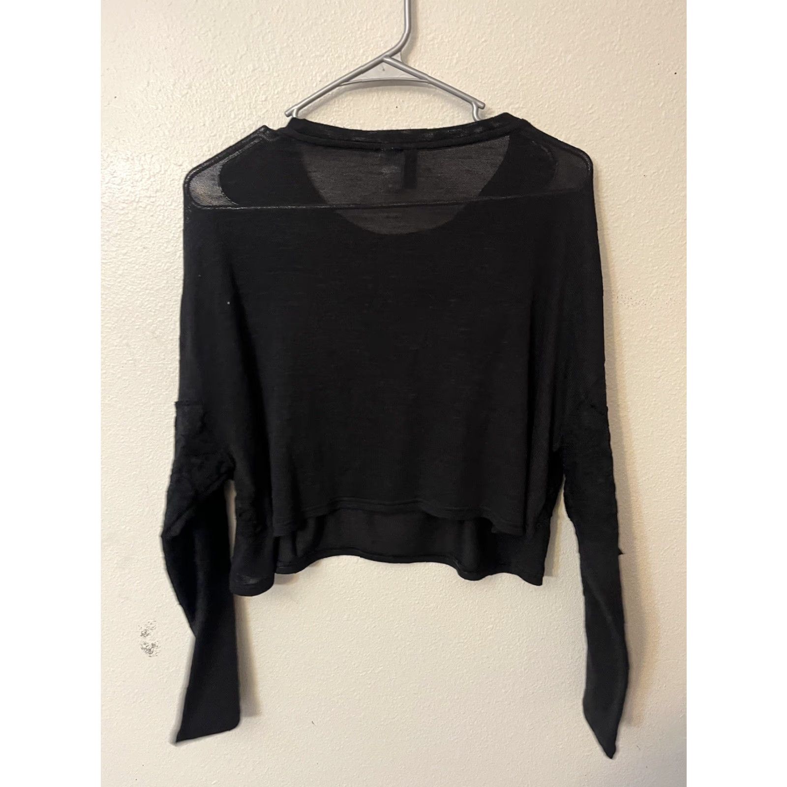 H&M H&M Divided Sweater Womens Pullover Black Long Sleeve Crew Neck M Cotton Blend Knit Size M / US 6-8 / IT 42-44 - 3 Thumbnail