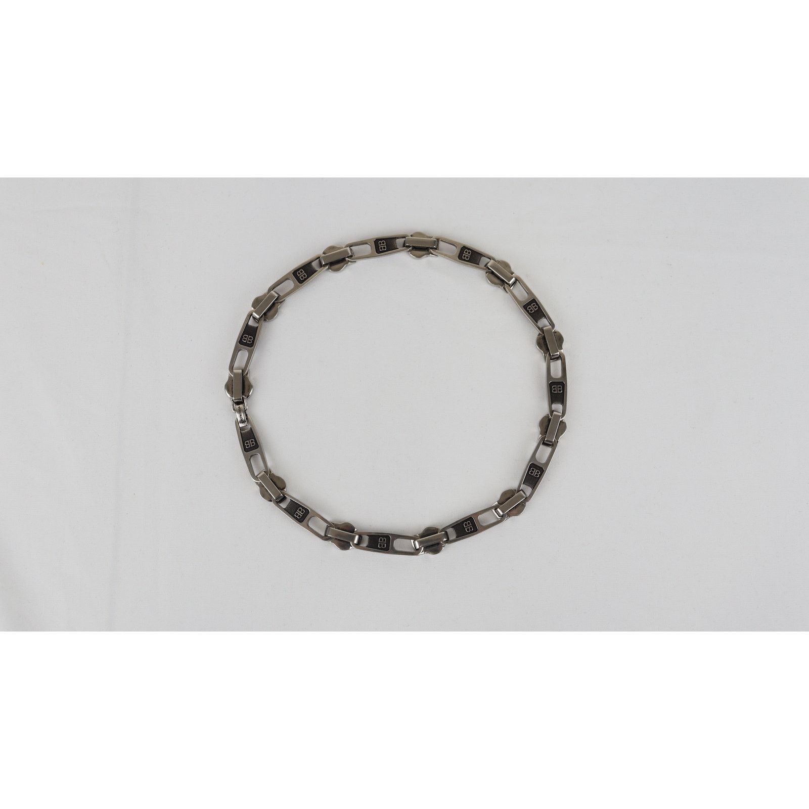 Balenciaga o1rshd1 Size: OS / Dup / Silver Plated Necklace in Silver Size ONE SIZE - 1 Thumbnail