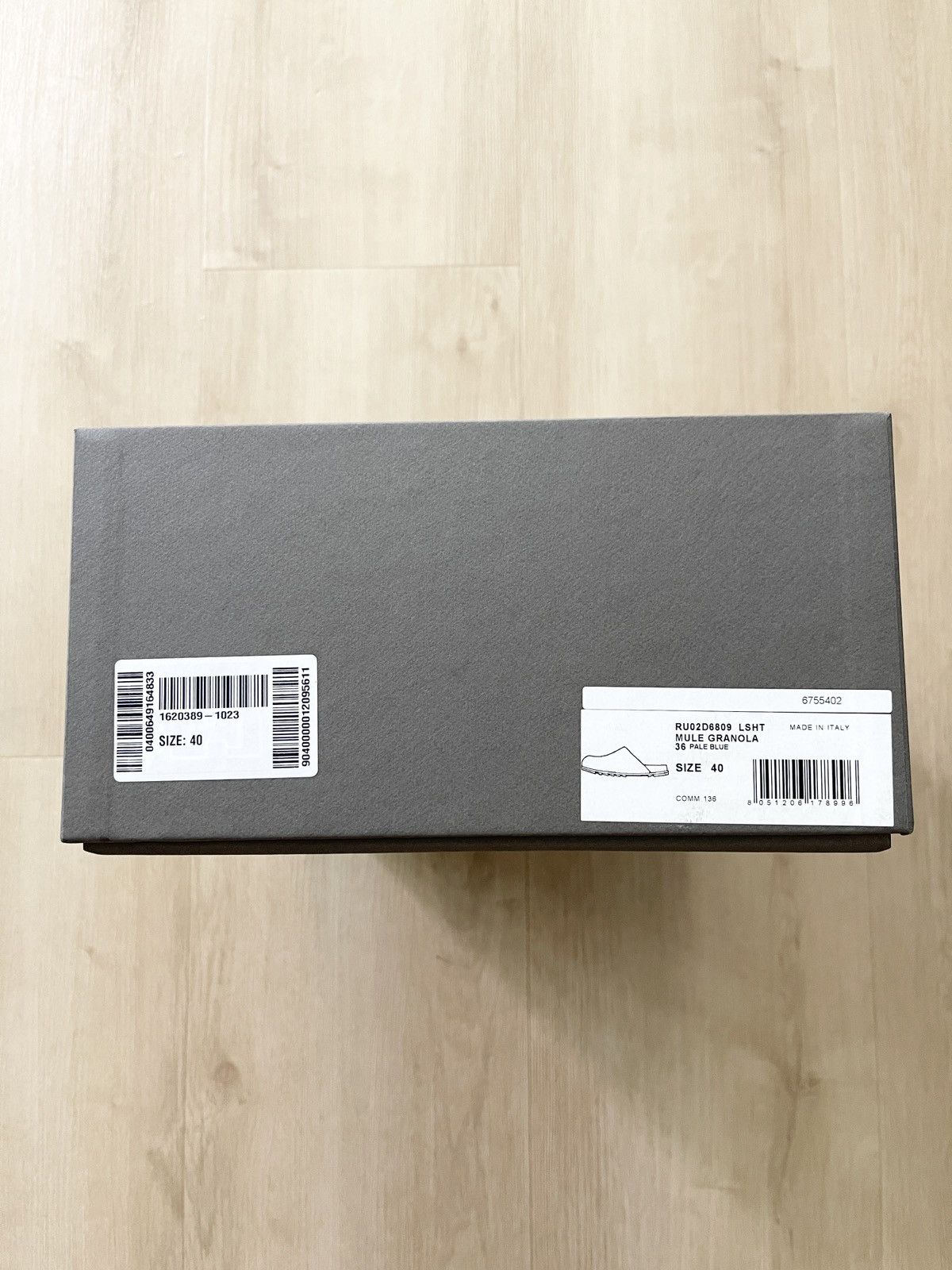 Rick Owens STEAL! Rick Owens Shearling Mules Blue Size US 7 / EU 40 - 12 Thumbnail