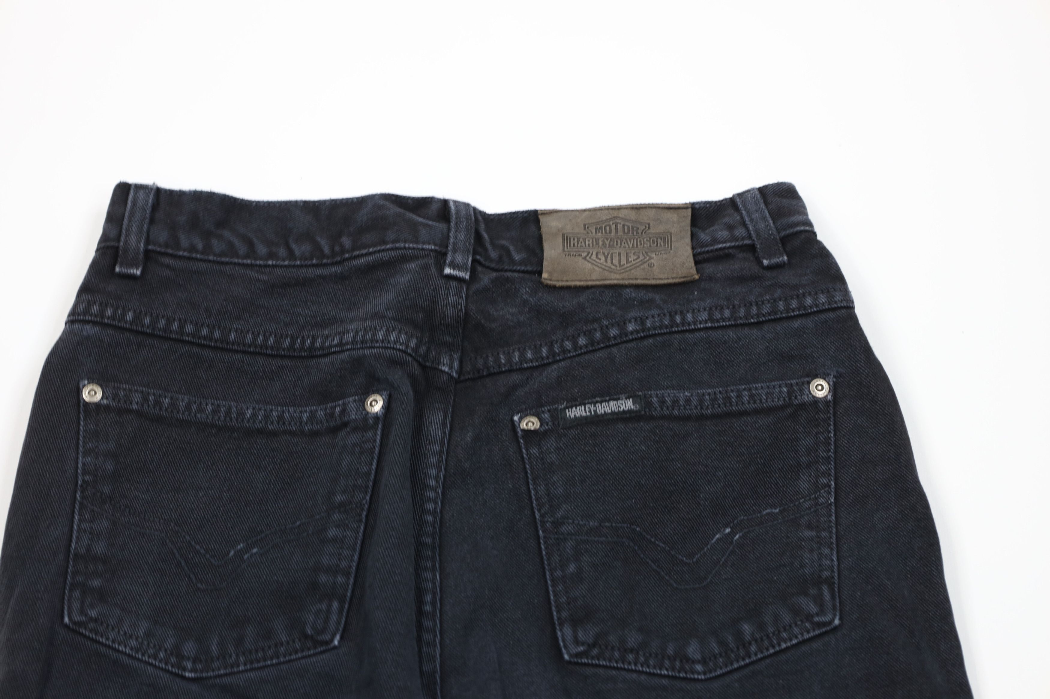 Harley Davidson Vintage 90s Harley Davidson Straight Leg Denim Jeans USA Size 30" / US 8 / IT 44 - 11 Thumbnail