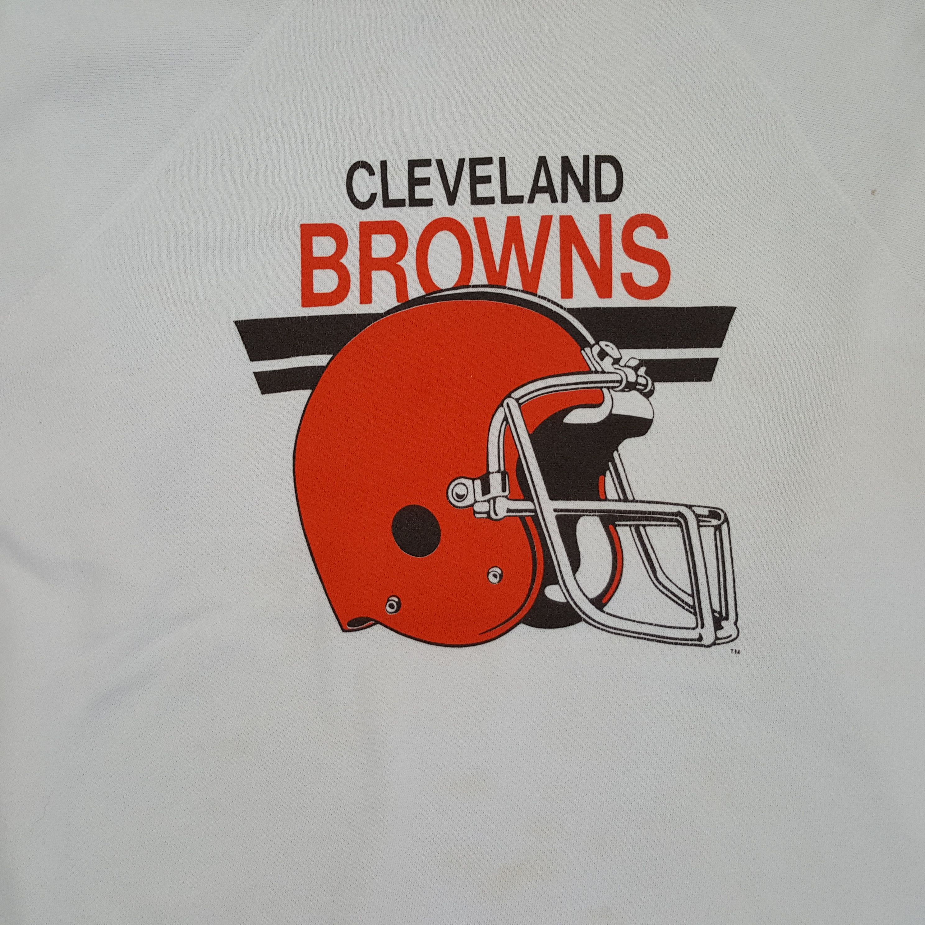 NFL × Vintage Vintage NFL Cleveland Browns America FootballTeam Sweatshirt Size US M / EU 48-50 / 2 - 2 Thumbnail