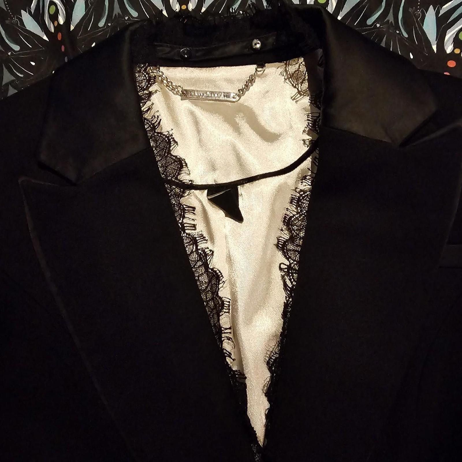 Designer Women's White House Black Market Tailored-jacket Size XS / US 0-2 / IT 36-38 - 3 Thumbnail