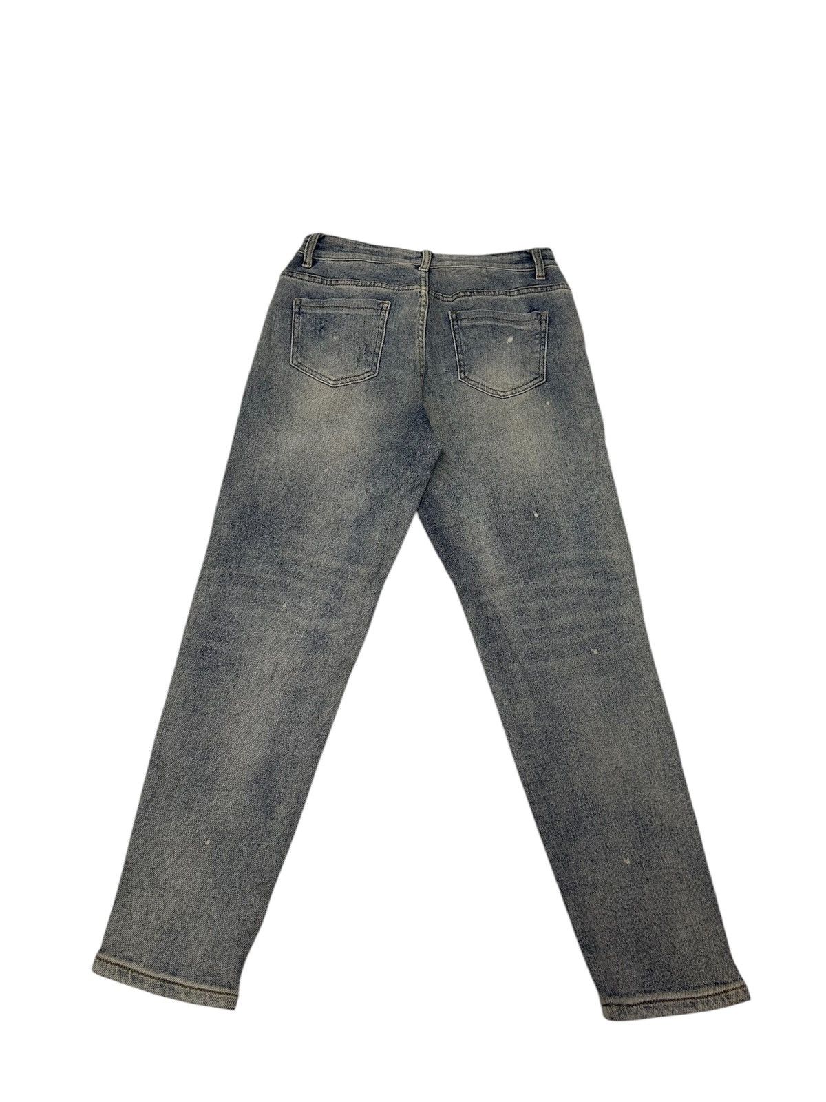 Japanese Brand × Vintage Vintage Japanese DSQ2 Punk Patchwork Style Denim Size US 28 / EU 44 - 3 Thumbnail