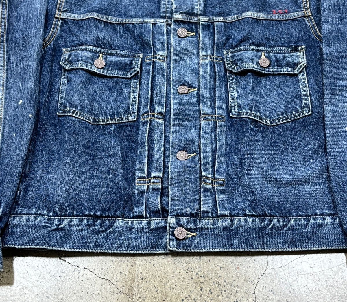Visvim VISVIM ICT 101 DMGD JKT 24AW，size 4 Size US XL / EU 56 / 4 - 4 Thumbnail