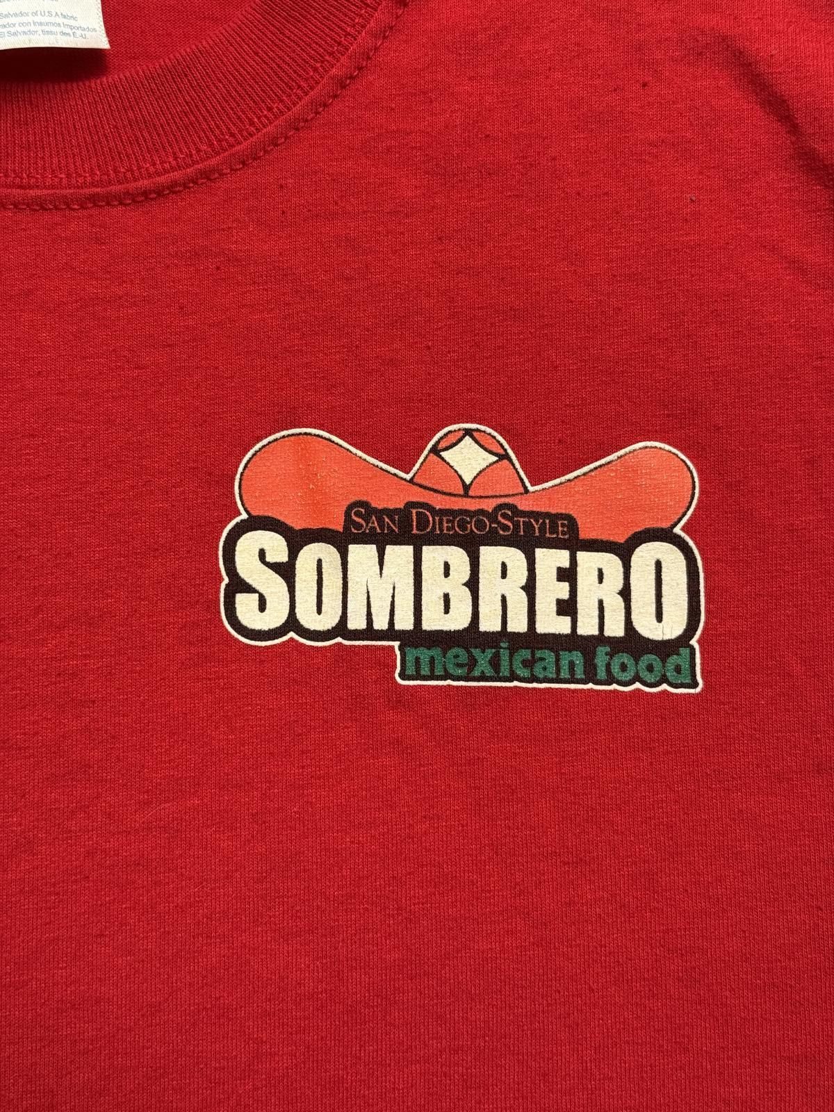 Jerzees Sombreror Mexican Food T-shirt San Diego Burrito Day Tee S Size US S / EU 44-46 / 1 - 4 Thumbnail