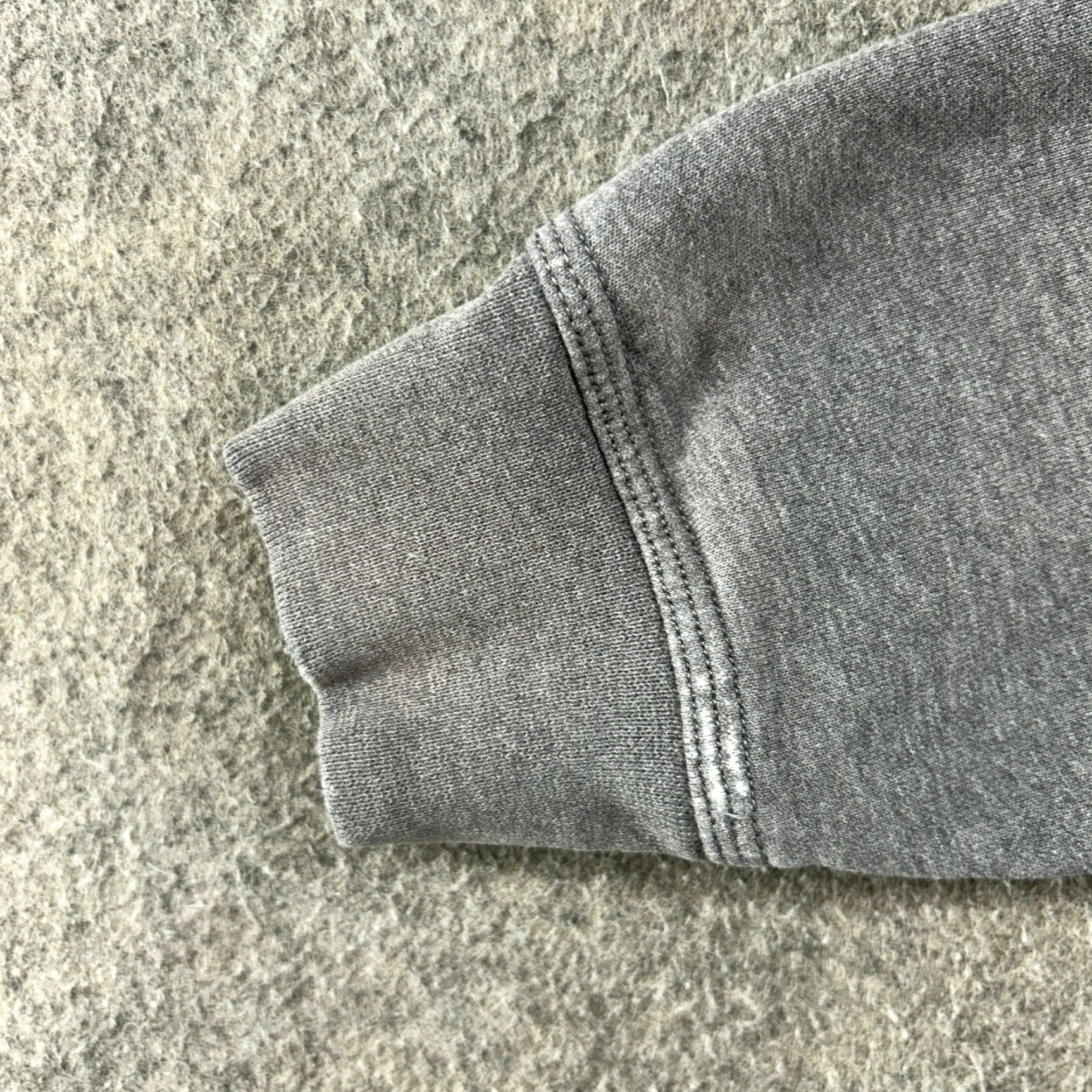 Nike Nike Hoodie Mens Small Gray Pullover Fleece Cotton Blend Swoosh Club Logo Pocket Hooded Crew Neck Regular Size US S / EU 44-46 / 1 - 3 Thumbnail