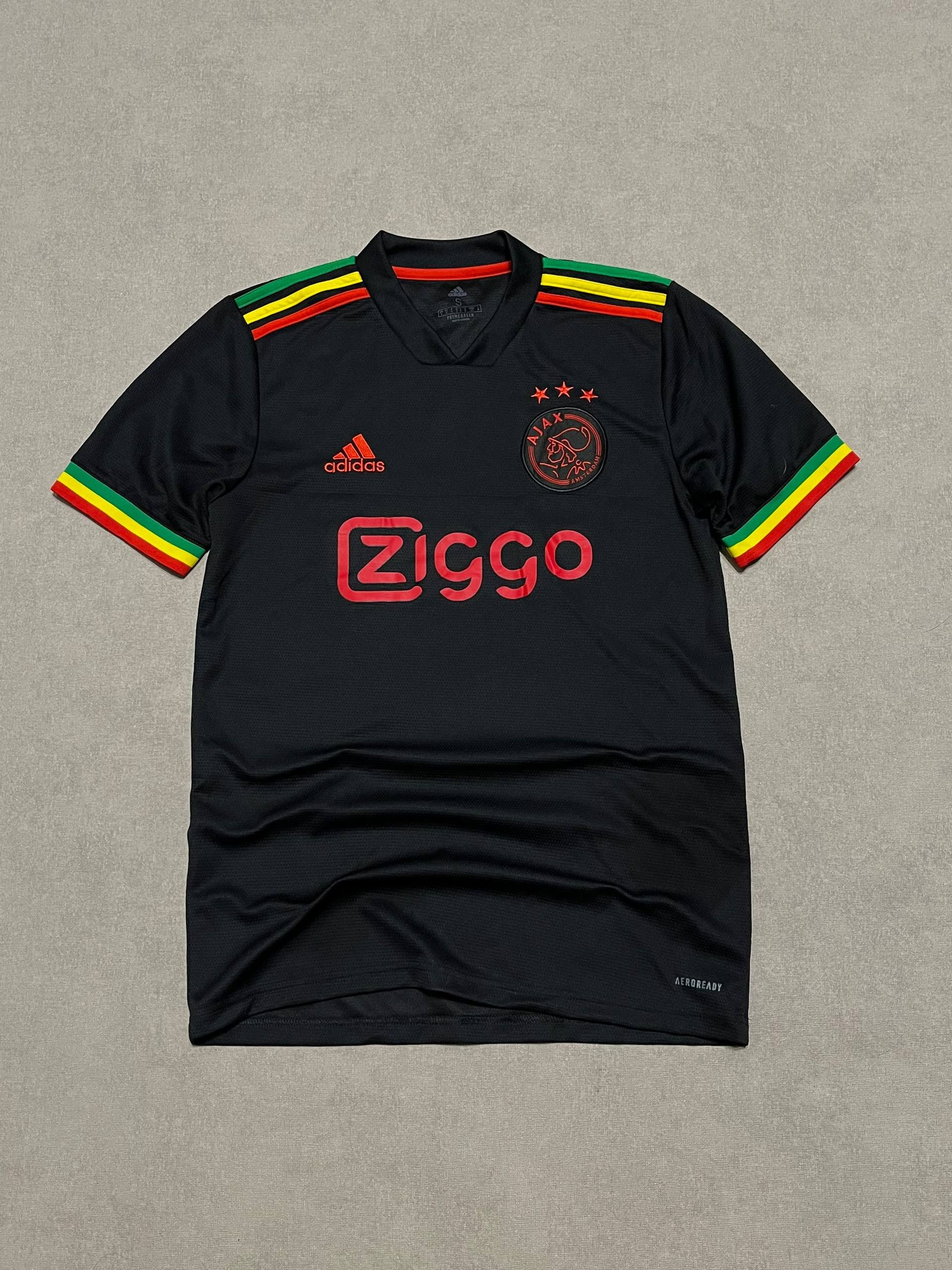 Adidas Jersey Ajax 2021 2022 Bob Marley Third Mens T shirt