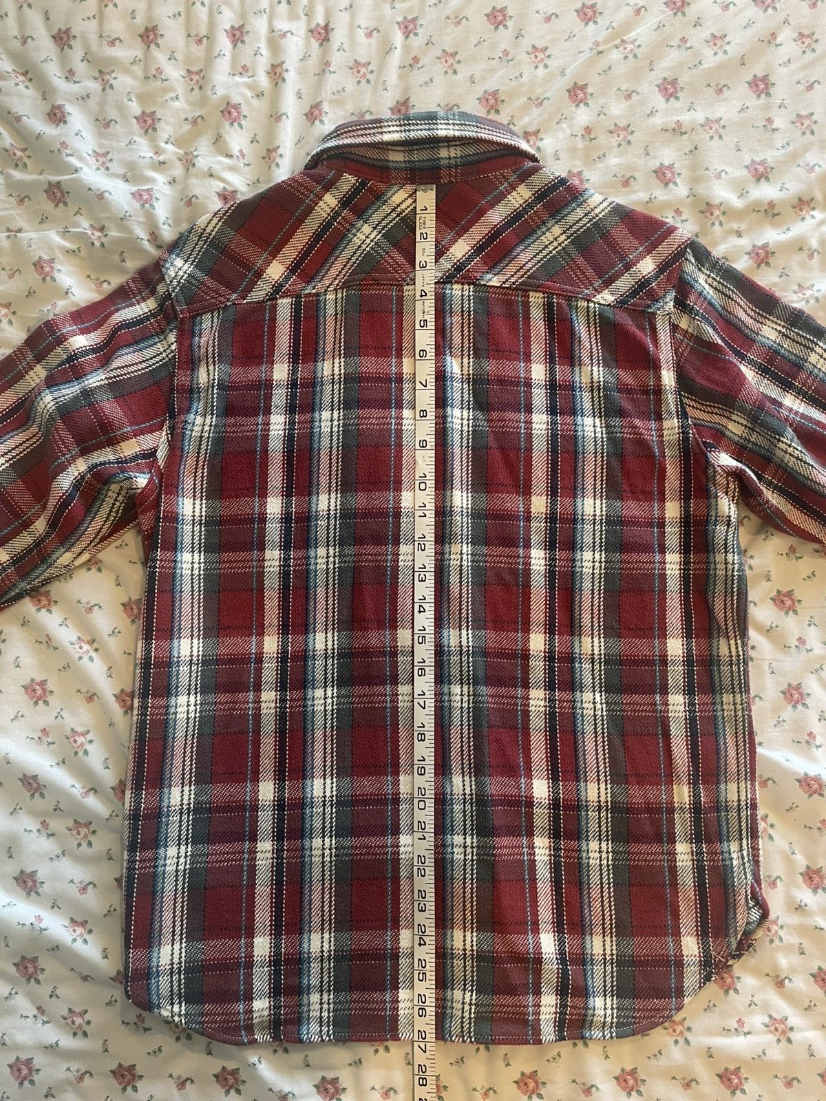 UES Japan UES Heavy Flannel Shirt - Red Size US S / EU 44-46 / 1 - 14 Thumbnail