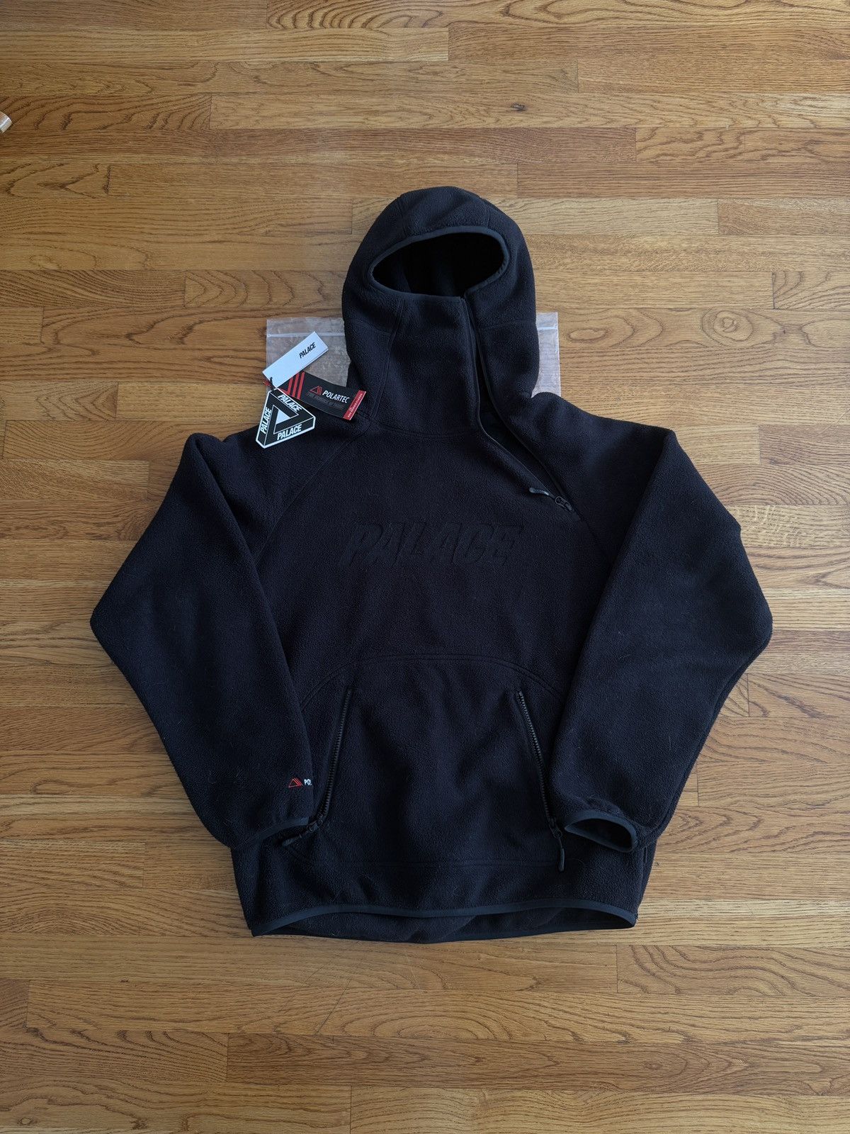 Palace Ninja Hood Polartec Fleece Black