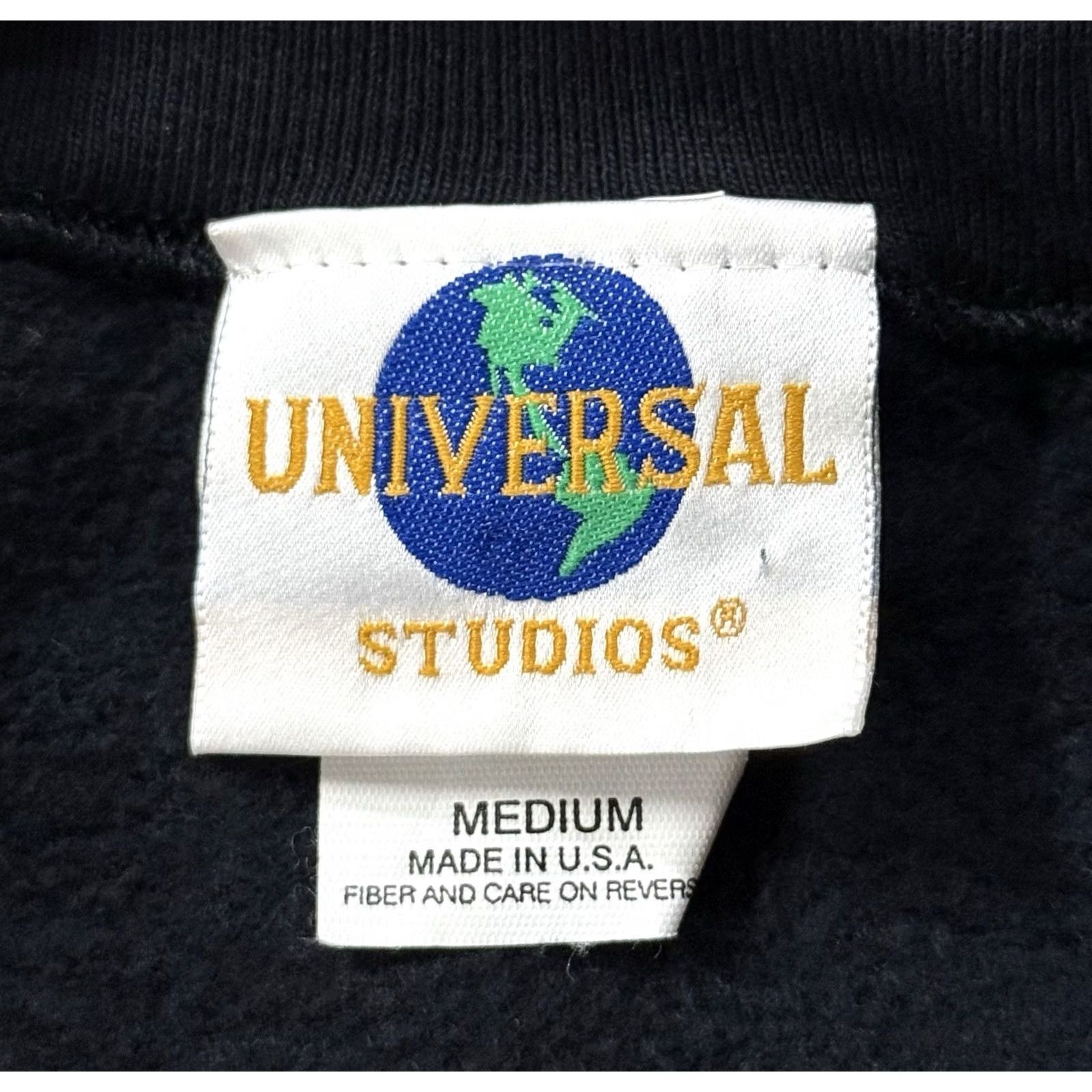 Vintage VINTAGE Marvel Mania Crewneck Sweatshirt University? Universal Studios Spider-Man 90s Medium Black Unisex Adults Crew Neck Graphic Print Size US M / EU 48-50 / 2 - 7 Thumbnail