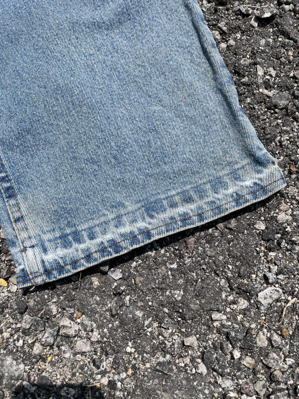 Vintage RARE🔥 Disstressed Denim James Dean Pants Size US 29 - 17 Thumbnail