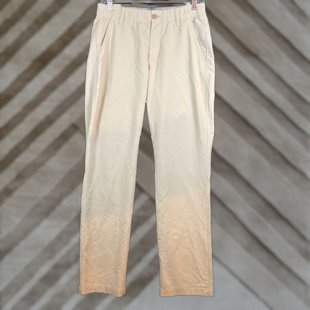Under Armour Under Armour Mens Pants Tan Hiking Rain Gorpcore Straight Leg Stretch 30x30 Size US 30 / EU 46 - 1 Thumbnail