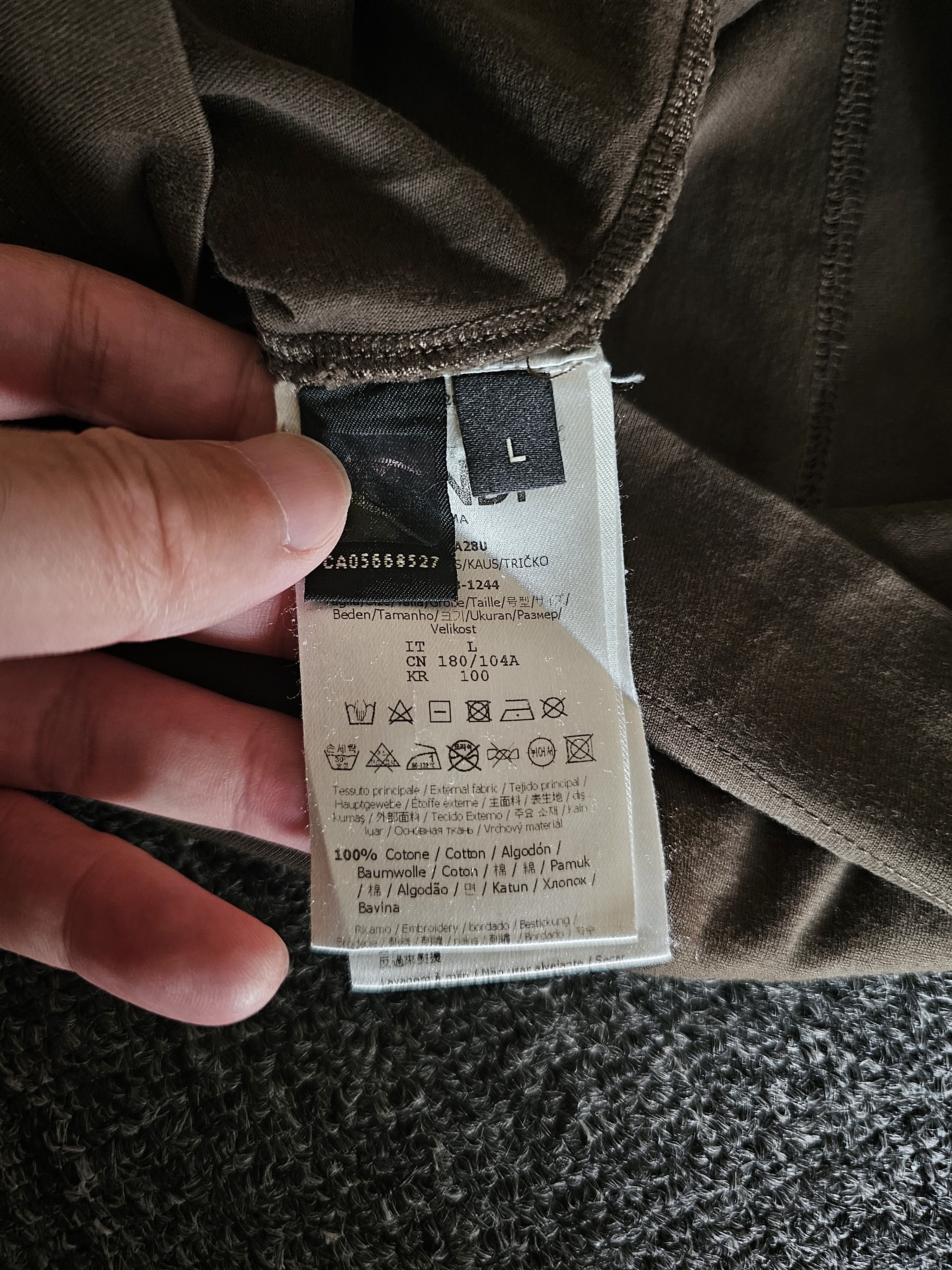 Fendi FENDI Men's Brown Embroidered FF Oversize T-Shirt Size L Size US L / EU 52-54 / 3 - 5 Thumbnail