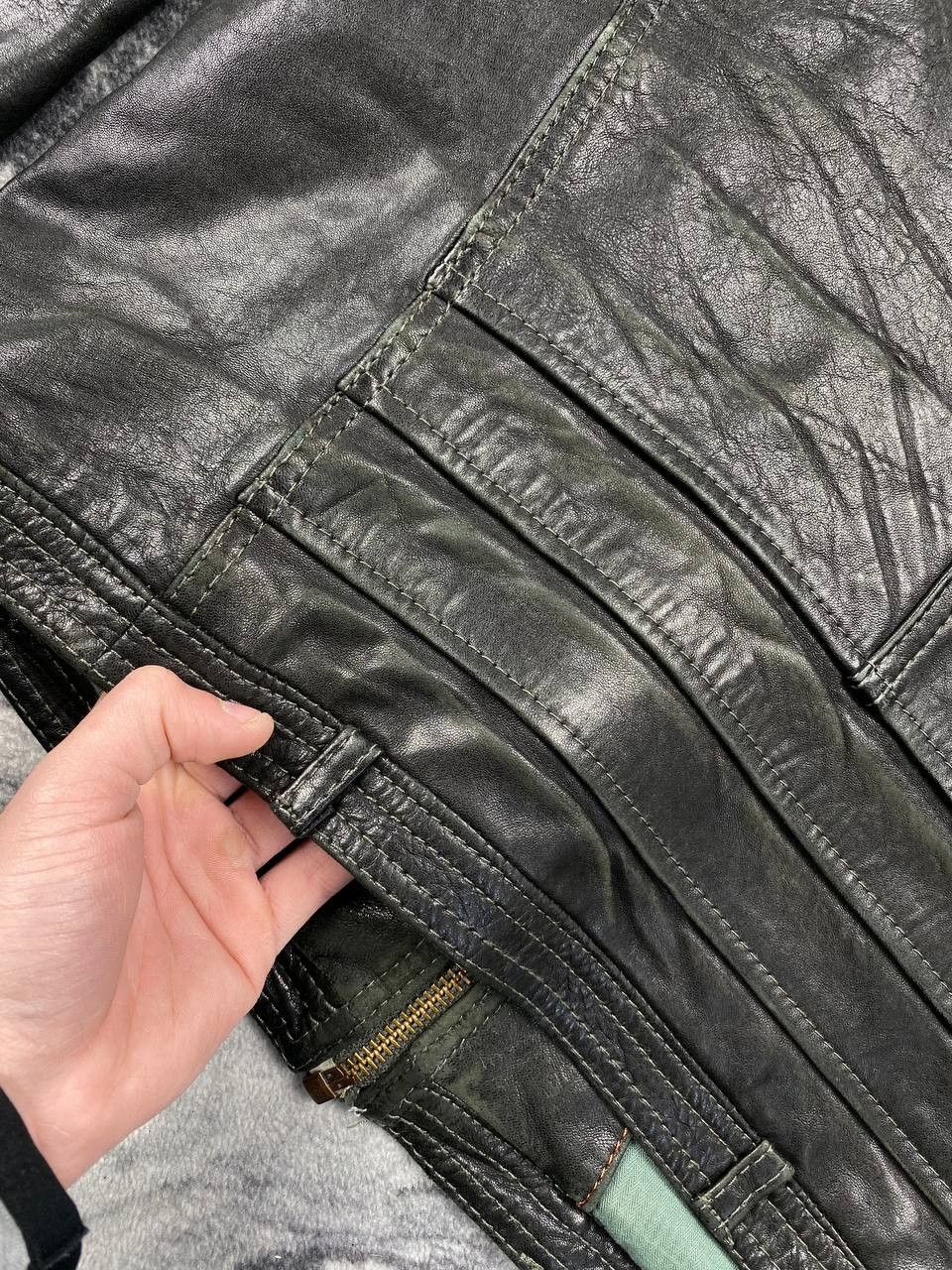 Hugo Boss Hugo Boss Leather Jacket Size US M / EU 48-50 / 2 - 20 Thumbnail