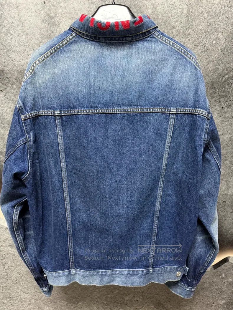 Balenciaga Balenciaga Denim Jacket Size US M / EU 48-50 / 2 - 2 Thumbnail