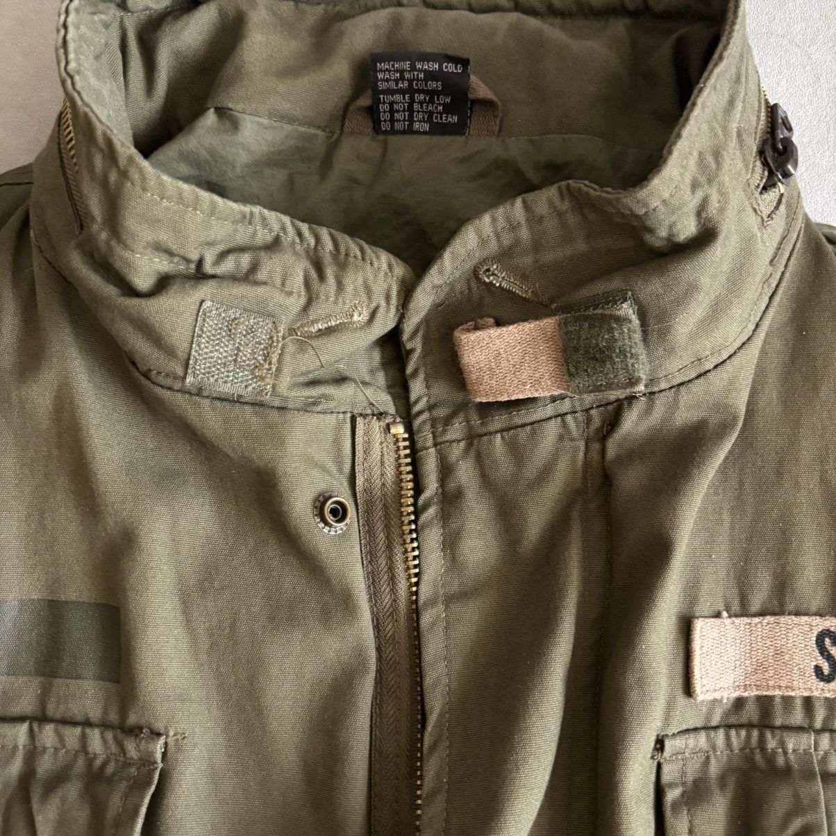 20471120 × Le Grande Bleu (L.G.B.) Rare Avant-Garde Vintage Military M-65 Jacket Taxi Driver Size US XL / EU 56 / 4 - 13 Thumbnail