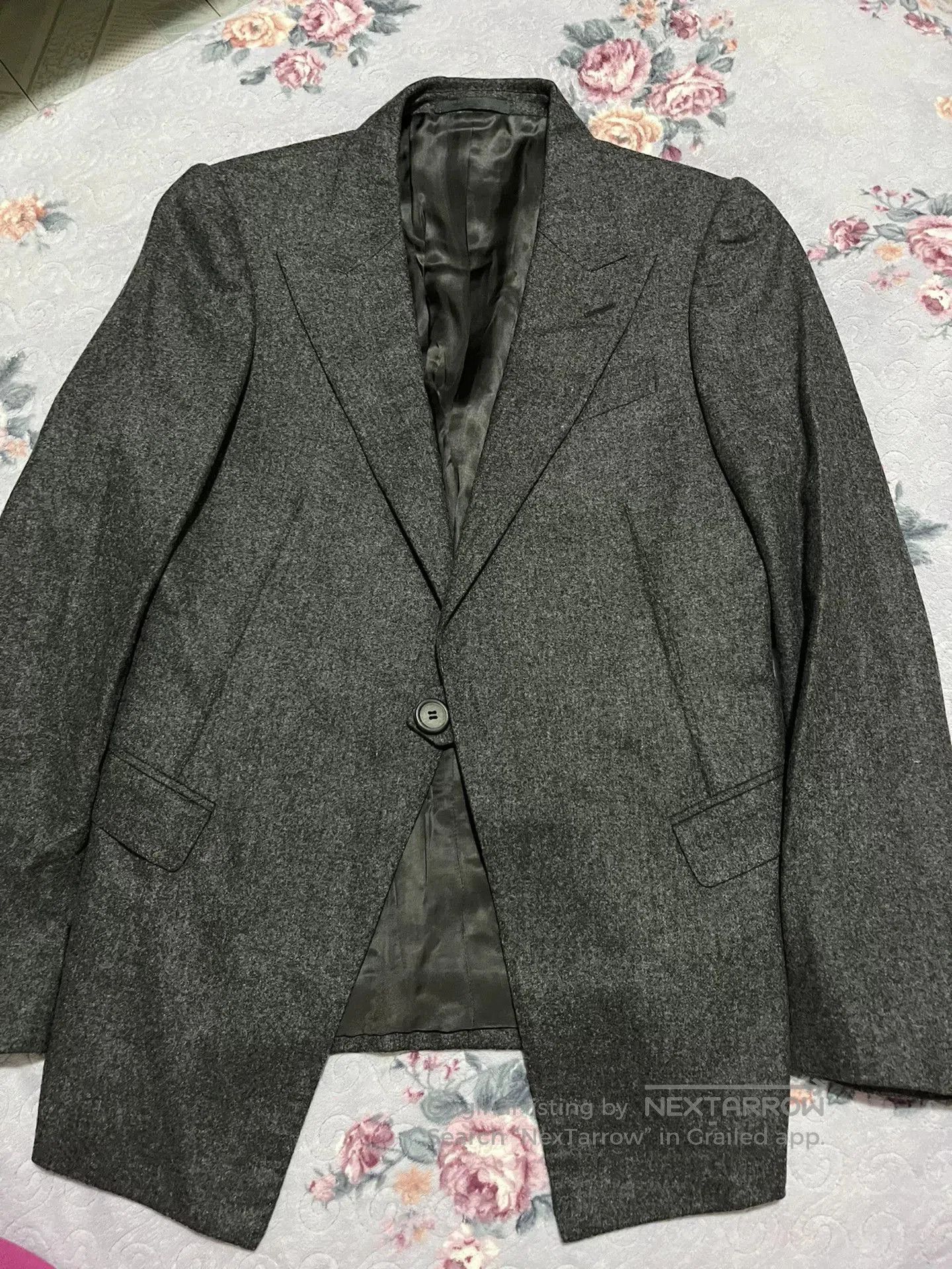 Lanvin LANVIN Men's Wool Suit. Size US S / EU 44-46 / 1 - 1 Thumbnail