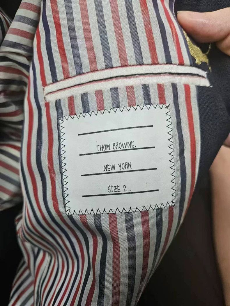 Thom Browne Thom Browne size2 Animal embroidered clothes Size 36S - 5 Thumbnail