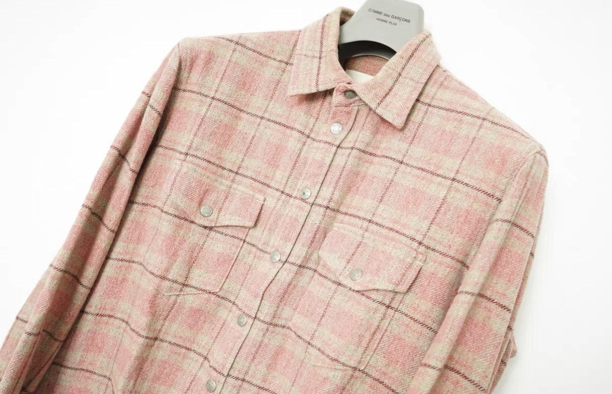 The Letters The Letters Plaid Distressed Shirt Size US M / EU 48-50 / 2 - 3 Thumbnail