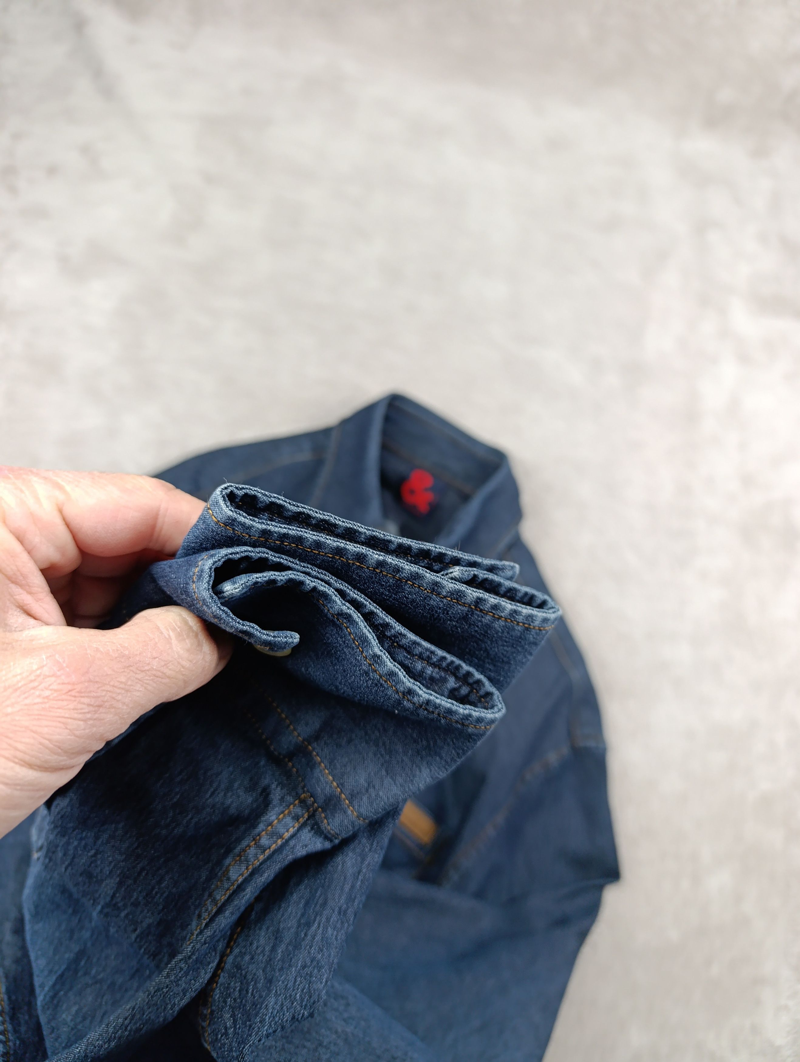Dolce & Gabbana Dolce Gabbana Mens Denim Stretch Shirt Size 52 Size US L / EU 52-54 / 3 - 8 Thumbnail
