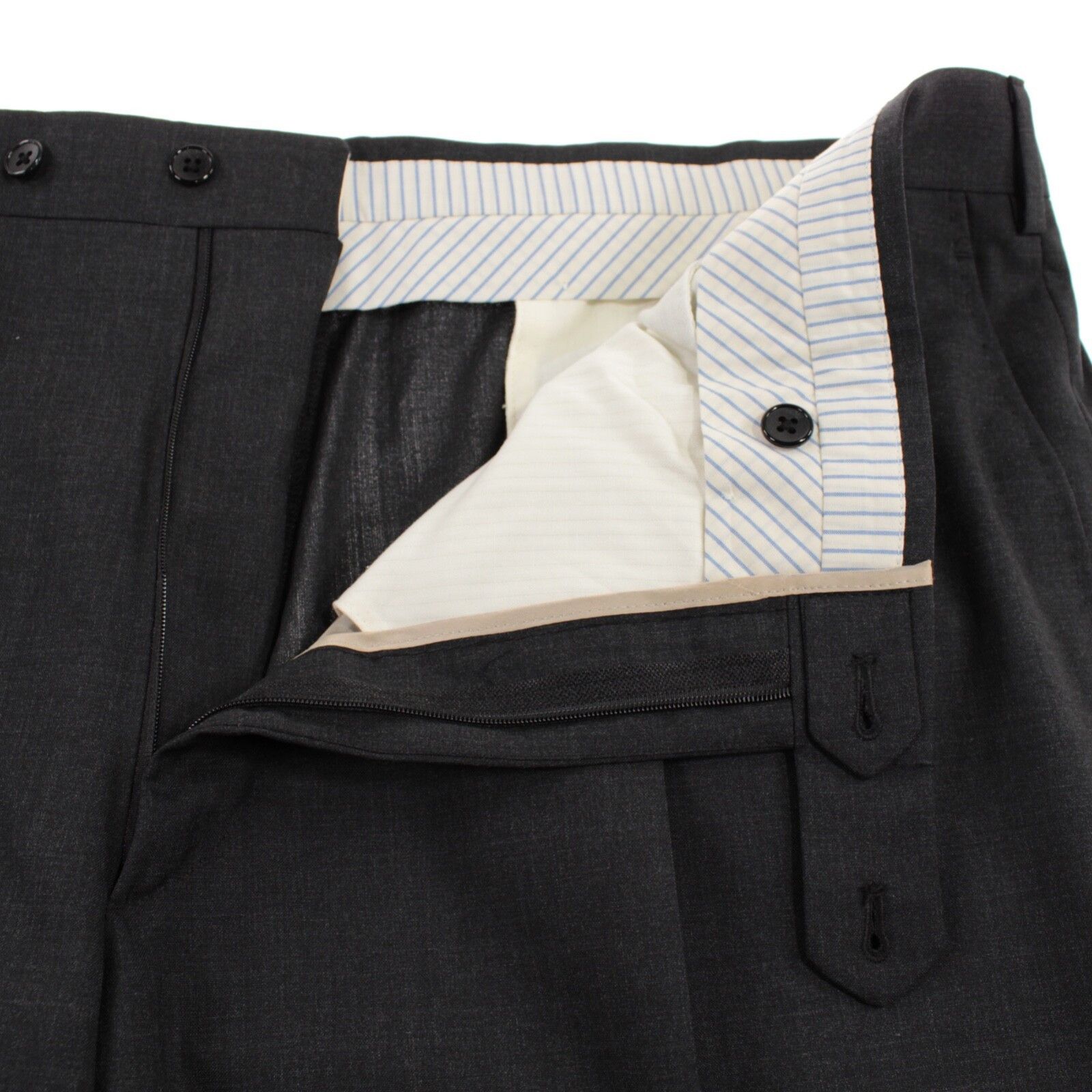 Belvest Belvest New with tags Dress Pants Size 42 US In Gray Size US 42 / EU 58 - 3 Thumbnail
