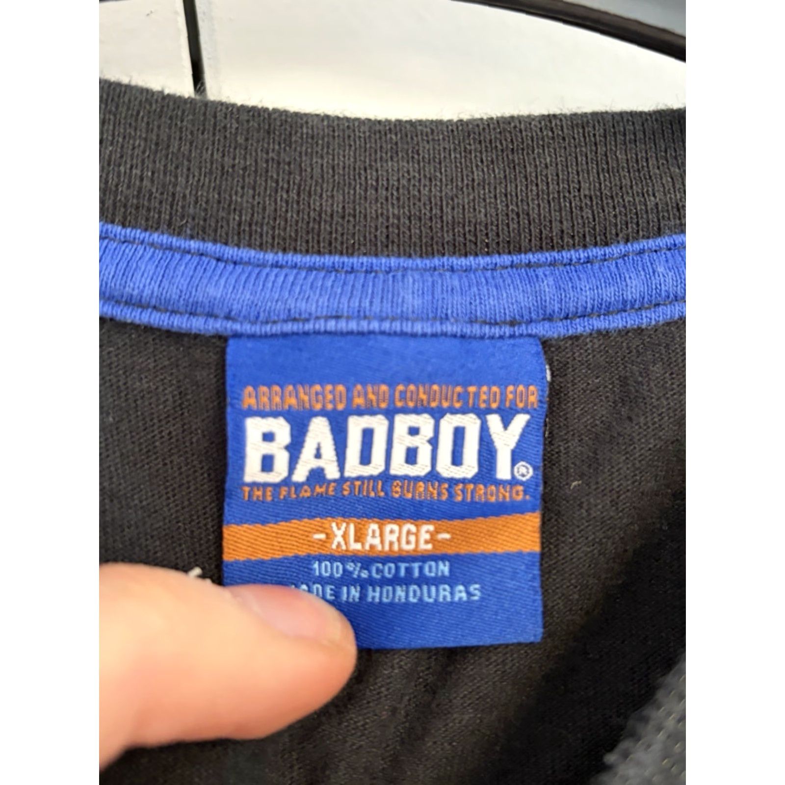 Vintage VINTAGE BADBOY T-SHIRT Mens XL Black Short Sleeve Crew Neck Size US XL / EU 56 / 4 - 5 Thumbnail