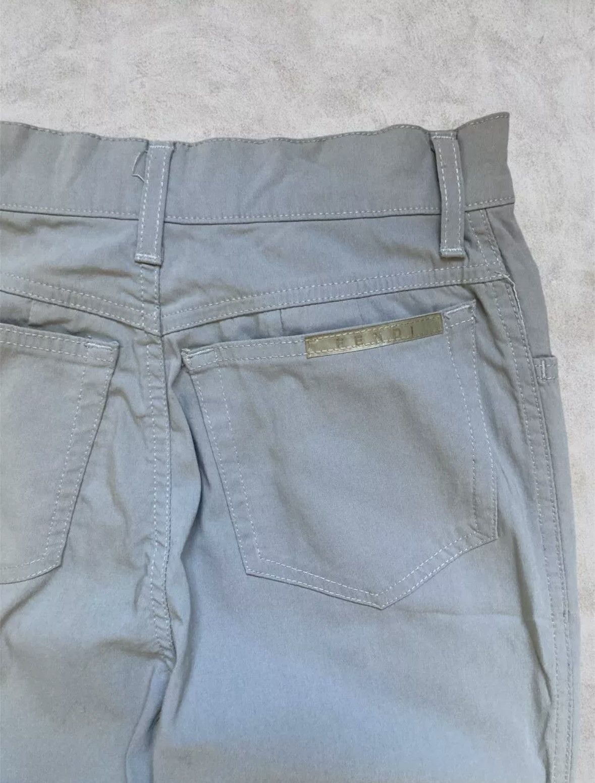 Vintage Fendi pants jeans women size M 34 Size 24" / US 00 / IT 34 - 3 Thumbnail