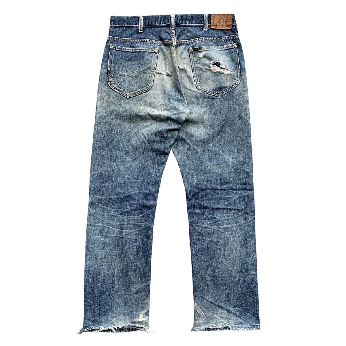 Lee × Vintage VINTAGE RE-PRO 50s LEE RIDERS HALF SELVEDGE FLY BUTTON Size US 34 / EU 50 - 2 Thumbnail