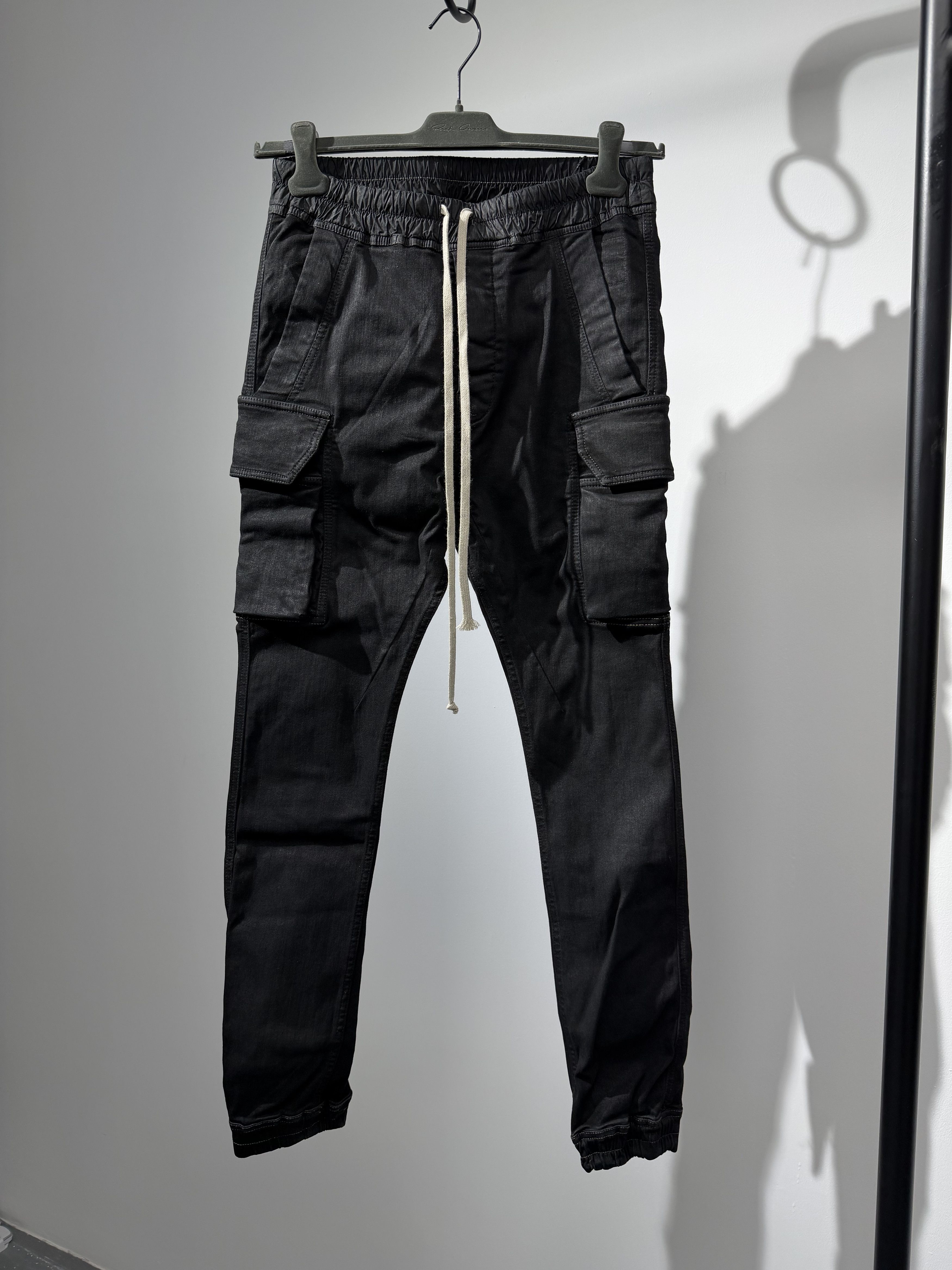 Rick Owens Drkshdw Rick Owens Drkshdw "MASTO" / DUO24388 SBB Pants in Black Size US 30 / EU 46 - 1 Thumbnail
