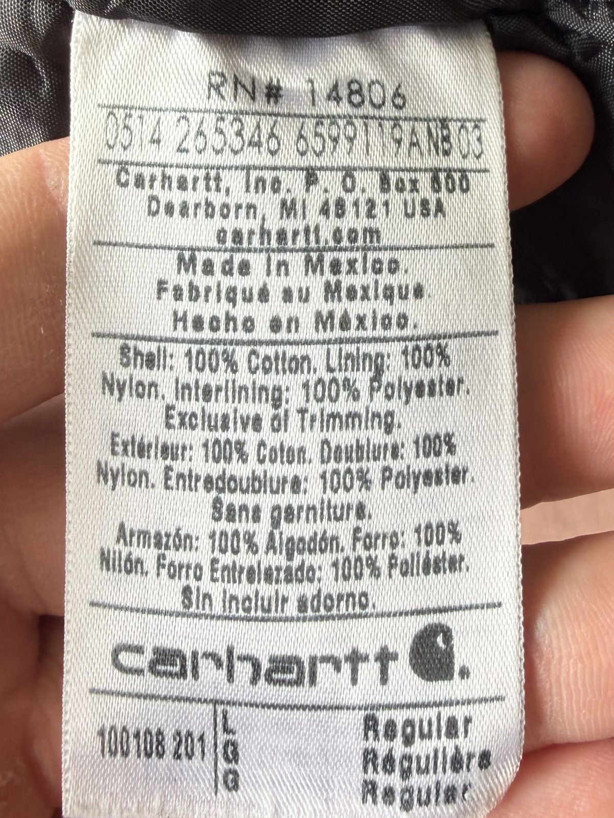 Carhartt DKB J130 Vintage Carhartt Active Jacket Size US L / EU 52-54 / 3 - 6 Thumbnail
