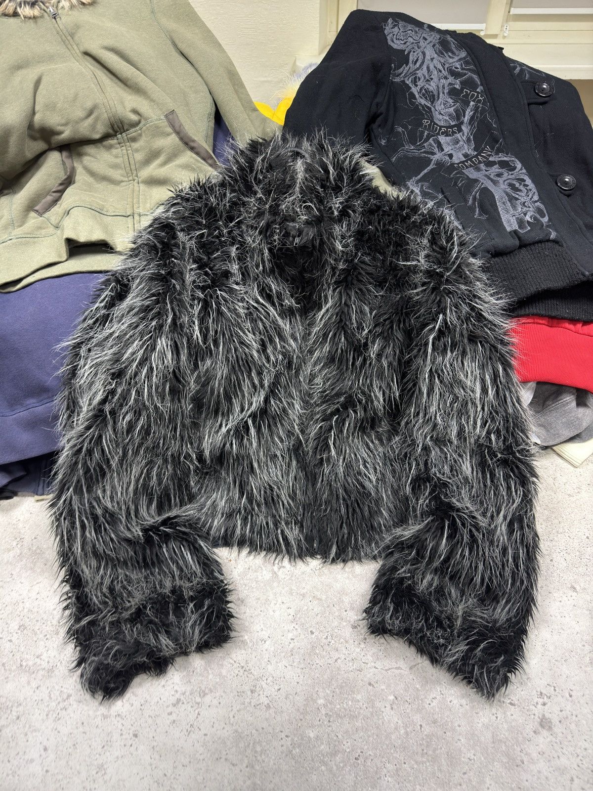 Hysteric Glamour × Japanese Brand Junya Watanabe Balenciaga Playboi Carti Style Mohair Jacket Size US M / EU 48-50 / 2 - 1 Thumbnail