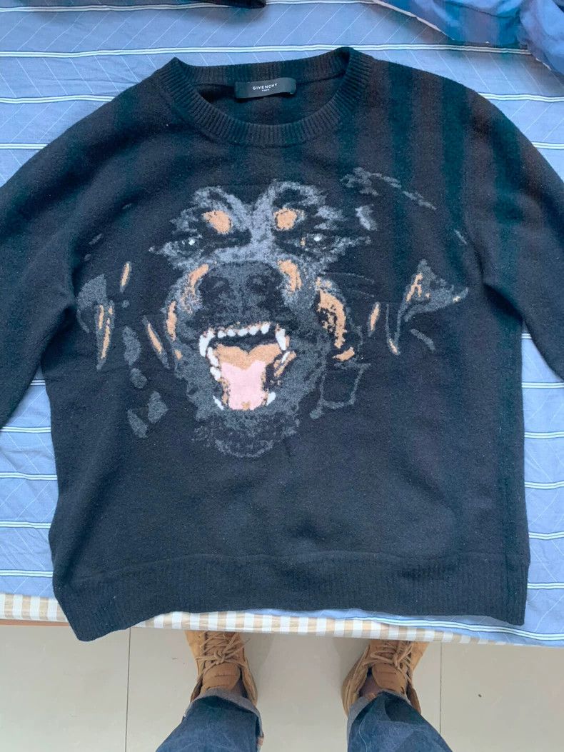 Givenchy Givenchy Dog Head Sweater Size US M / EU 48-50 / 2 - 2 Thumbnail