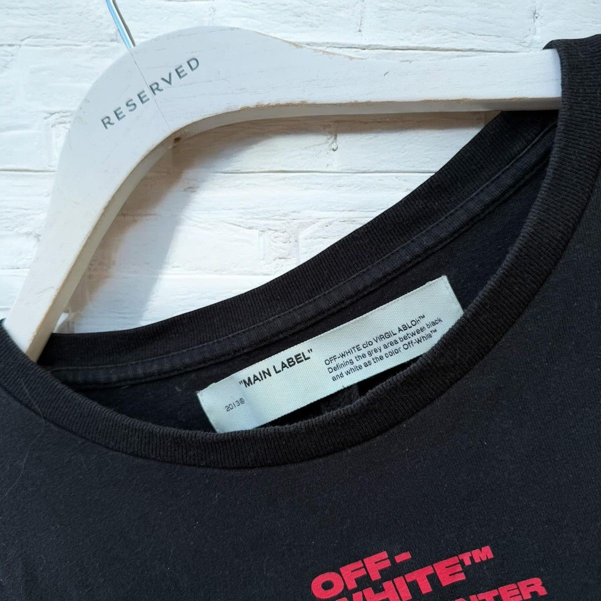 Off-White Off-White Diagonal Bats Layered Longslevve Size US M / EU 48-50 / 2 - 4 Thumbnail