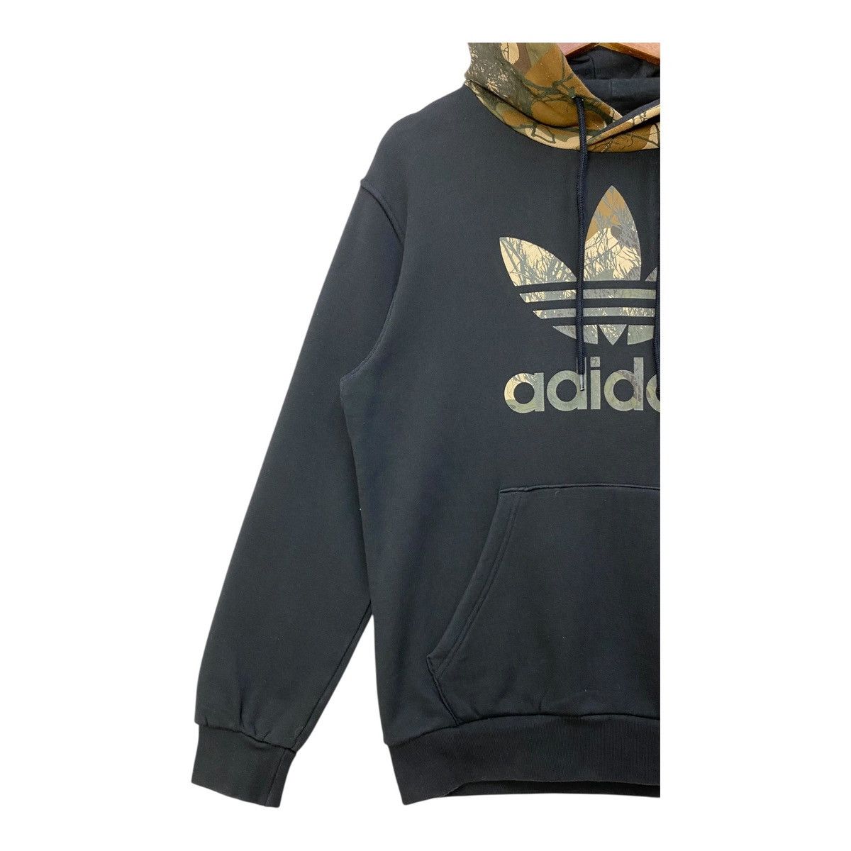 Adidas Adidas Trefoil Real Tree Hoodie Big Logo Spellout Size M Size US M / EU 48-50 / 2 - 4 Thumbnail