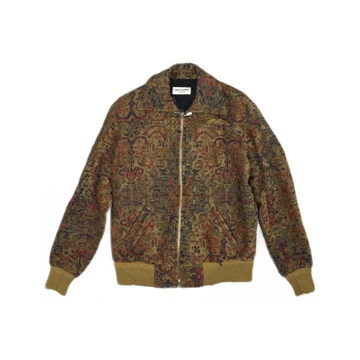 Saint Laurent Paris Saint Laurent Stylish Zipper Jacket-2507 Size US XS / EU 42 / 0 - 8 Thumbnail