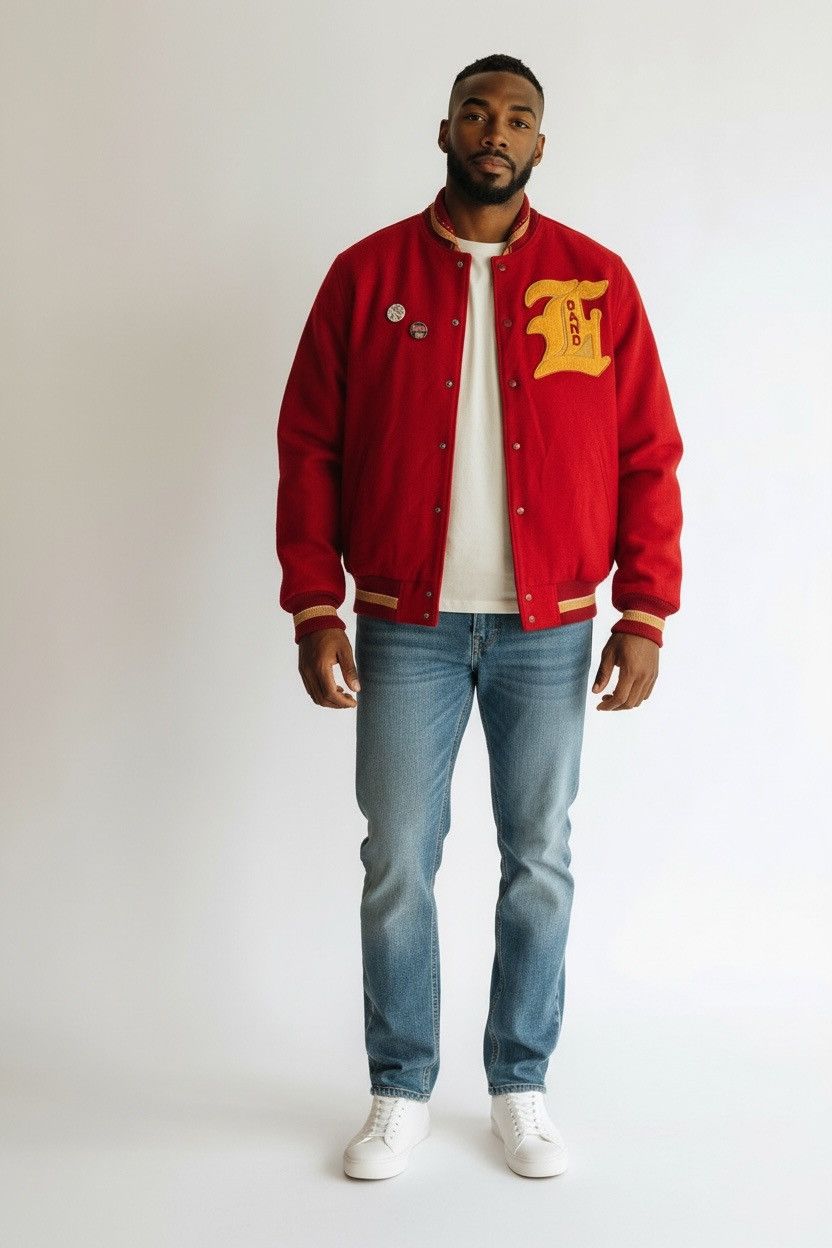 Japanese Brand Vintage Back Street Varsity Jacket Size US L / EU 52-54 / 3 - 1 Thumbnail