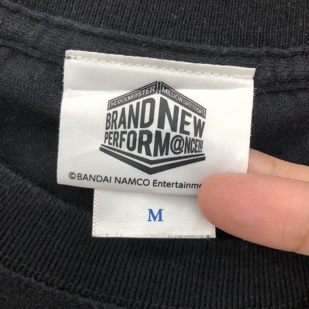 Anime × Japanese Brand The Idolmaster Tee Shirt Brand New Performance Anime Size US M / EU 48-50 / 2 - 6 Thumbnail
