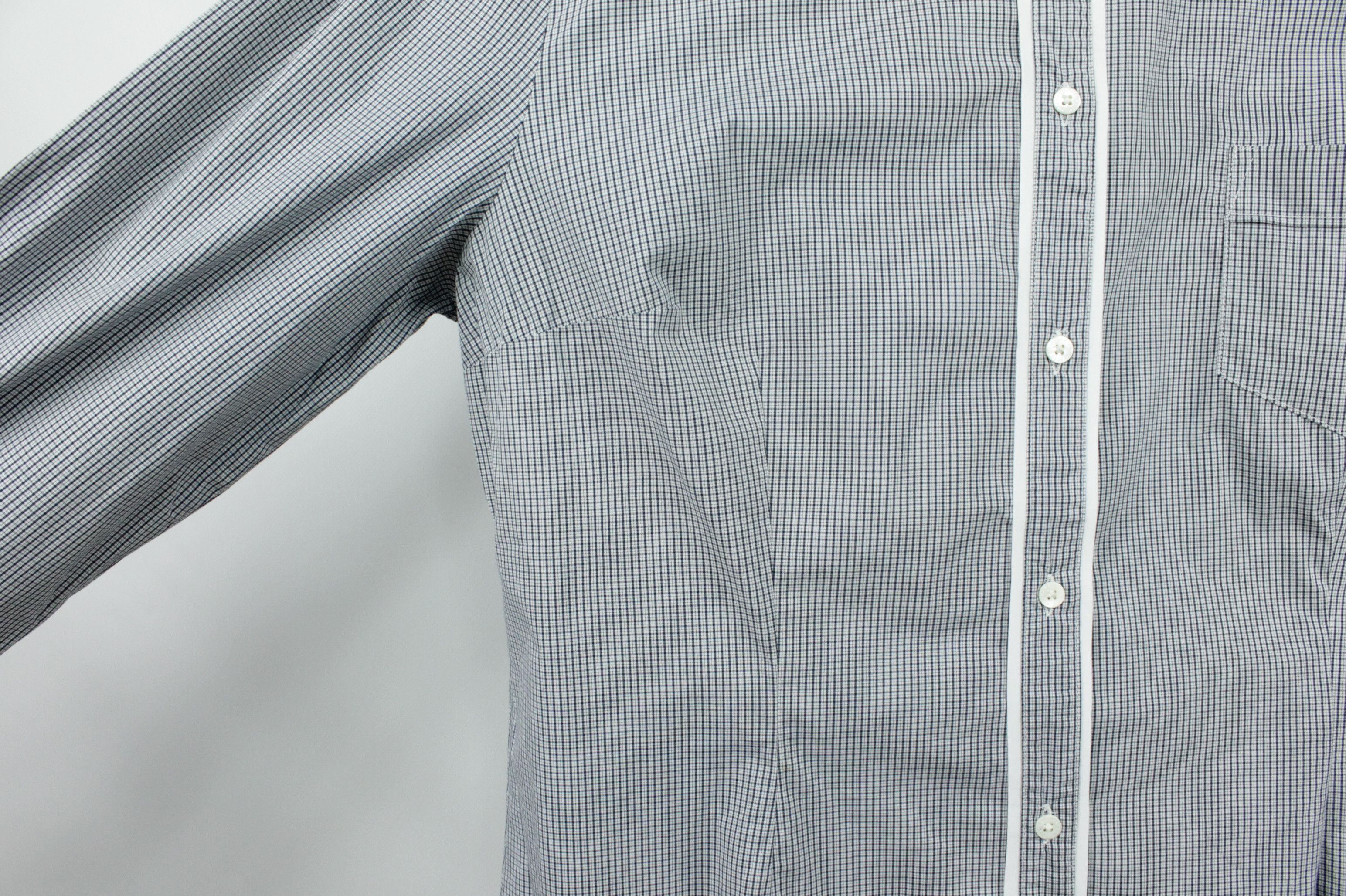 Max Mara × Weekend Max Mara Beautiful Weekend Max Mara Cheked Slim Fit Shirt Size XL / US 12-14 / IT 48-50 - 6 Thumbnail