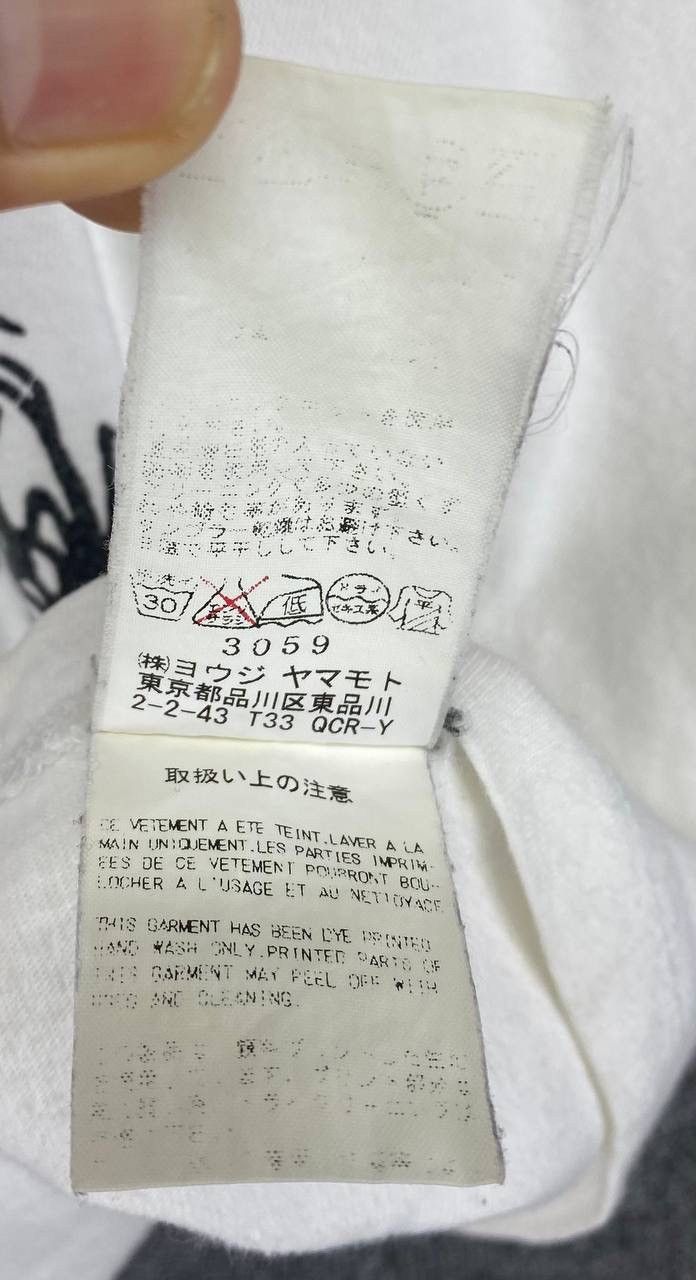 Yohji Yamamoto Vintage Yohji Yamamoto Punk Style Tee T Shirts Size US M / EU 48-50 / 2 - 7 Thumbnail