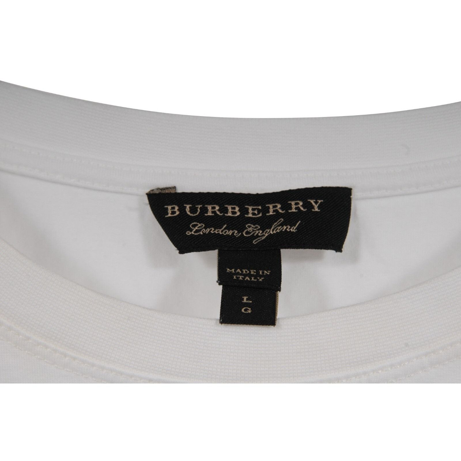 Burberry Rainbow Burberrys Logo T Shirt White Size US L / EU 52-54 / 3 - 4 Thumbnail