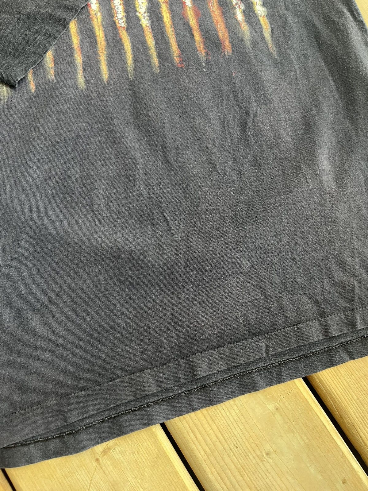 Vintage 1994 NINE INCH NAILS SINGLE STITCH BAND TOUR CONCERT TEE Size US XL / EU 56 / 4 - 5 Thumbnail