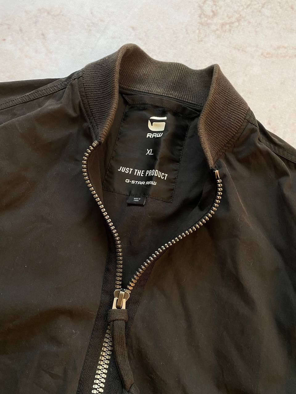 G-Star × Vintage Vintage G-Star Raw Bomber Jacket Size US XL / EU 56 / 4 - 3 Thumbnail
