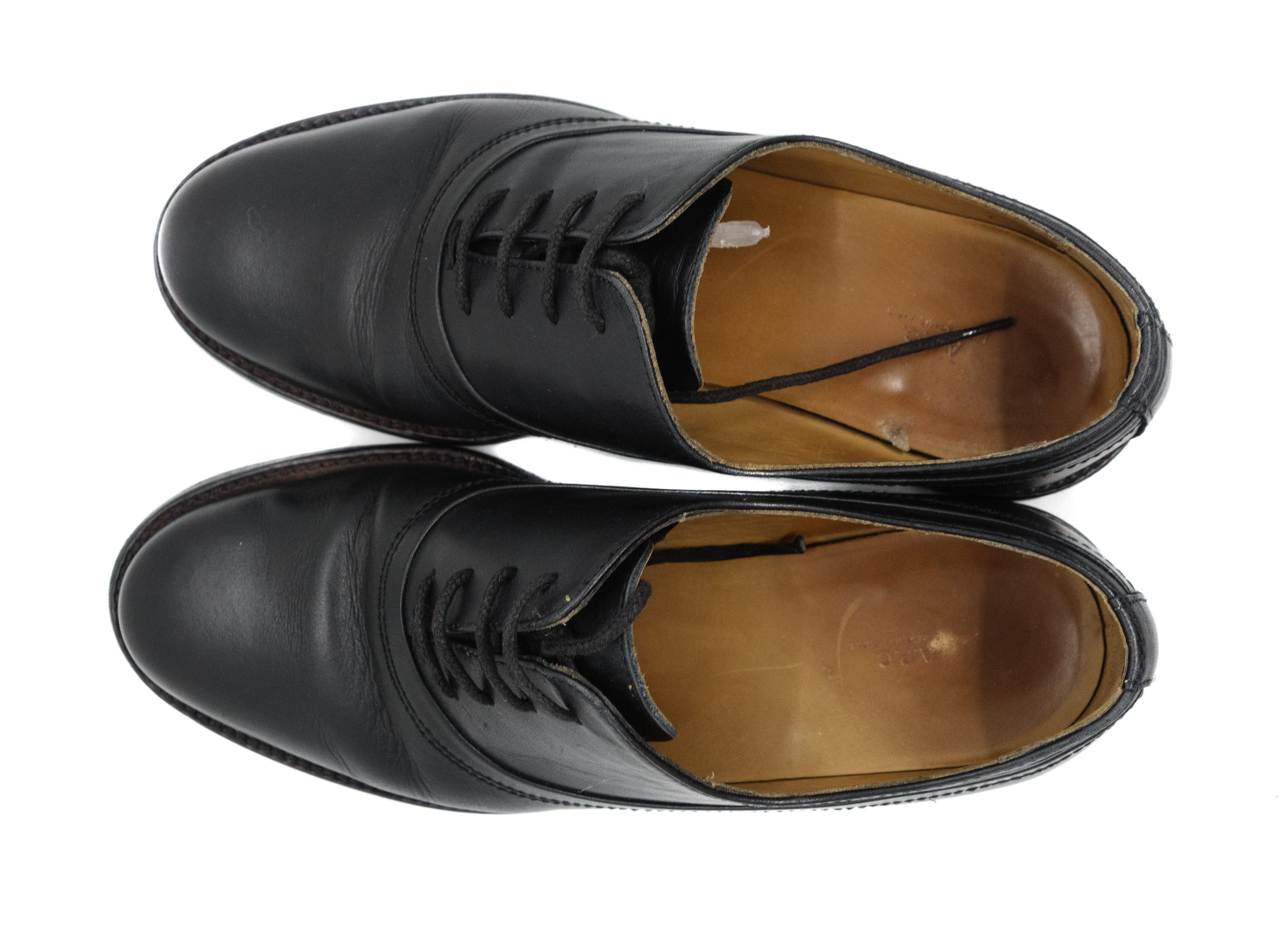 A.P.C. Leather Derby Shoes Dress Size US 8 / IT 38 - 4 Thumbnail