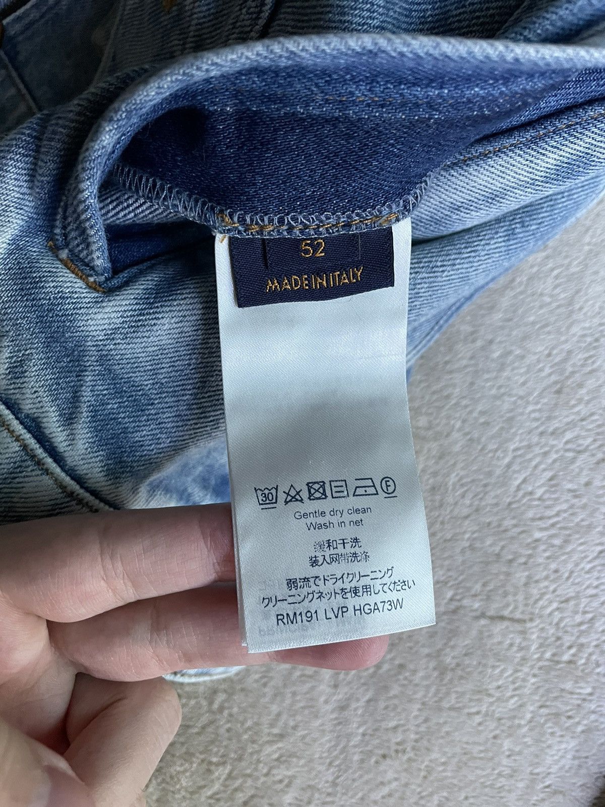 Louis Vuitton Louis Vuitton XIX Denim Jacket Size US L / EU 52-54 / 3 - 13 Thumbnail